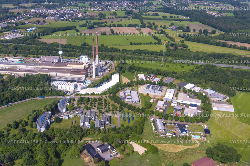 Gladbeck220501554 | Luftbild, Innovationszentrum Wiesenbusch Gladbeck IWG, Hydrogenics GmbH Brennstoffzellentechnik, Pilkington, Rentfort, Gladbeck, Ruhrgebiet, Nordrhein-Westfalen, Deutschland