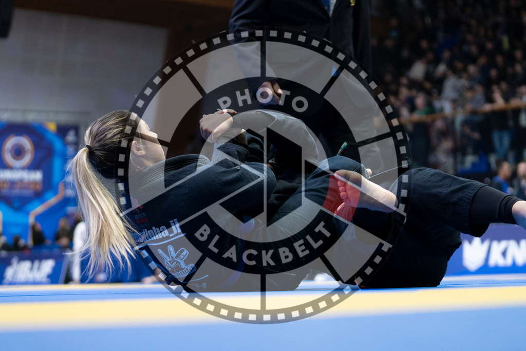 20240119PBB1946 | Fighters compete during the IBJJF European Championship in Paris, France, on January 19, 2024.