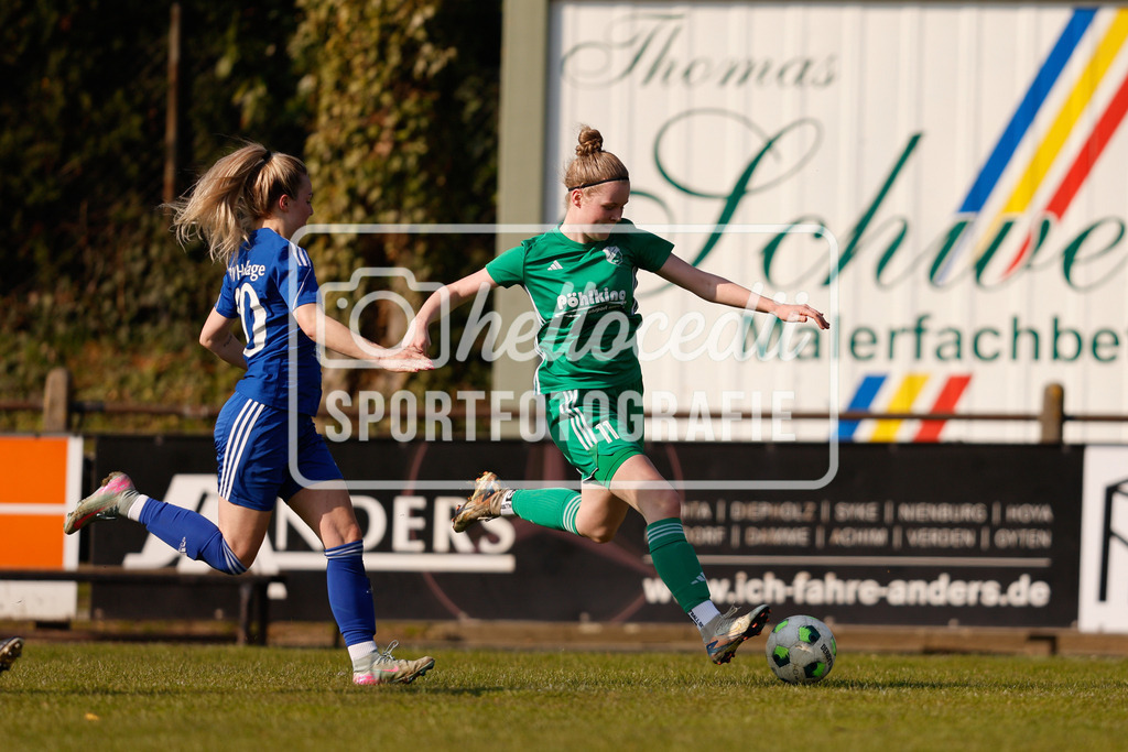 Fußball I Frauen I Saison 2025-2026 I Oberliga Niedersachsen I 17. Spieltag I TuS Lutten - BW Hollage-125 | realhellocedii - Realisiert mit Pictrs.com