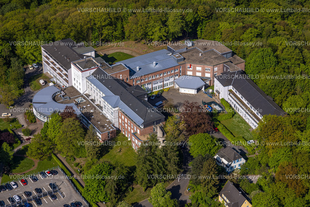 Wetter240503726 | Luftbild, Orthopädische Klinik, Volmarstein, Wetter, Ruhrgebiet, Nordrhein-Westfalen, Deutschland