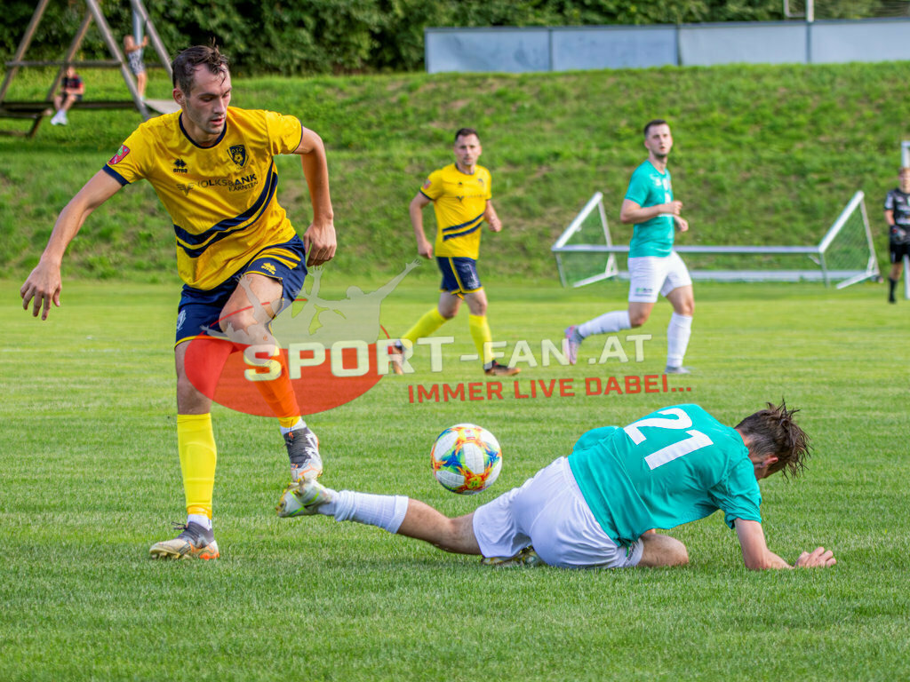 SV St. Margareten/Ros. - DSG Ferlach Villacher Bier-KFV-Cup 2. Runde | SV St. Margareten/Ros. - DSG Ferlach am 02.08.2023 in St. Margareten im Rosental
(Sportplatz), Austria, (Photo by Ernst Krawagner sport-fan.at) - Realisiert mit Pictrs.com