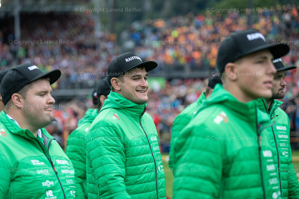 Schwingen -  ESAF 2025 Samstag Einmarsch | Mollis, 30.8.25, Schwingen - ESAF Samstag.