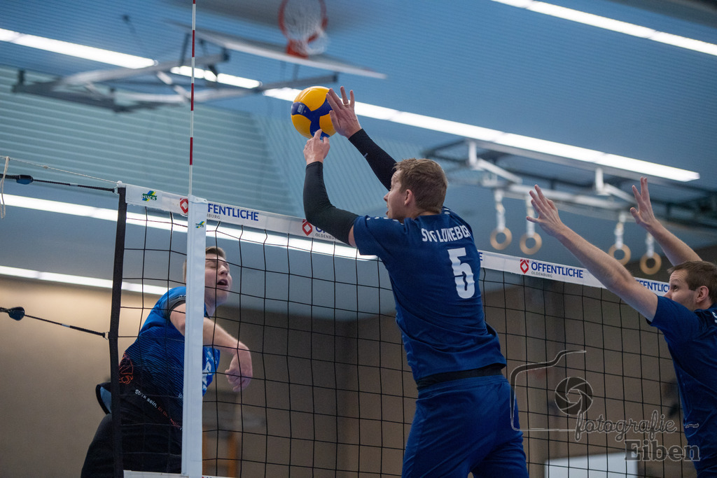 VSG Ammerland-VSG Lüneburg 2 | Volleyball Regionalliga; VSG Ammerland-VSG Lüneburg 2 am 04.02.2024; in Westerstede (Sporthalle Norderstraße), Photo: Philip Eiben 2024 - Realisiert mit Pictrs.com