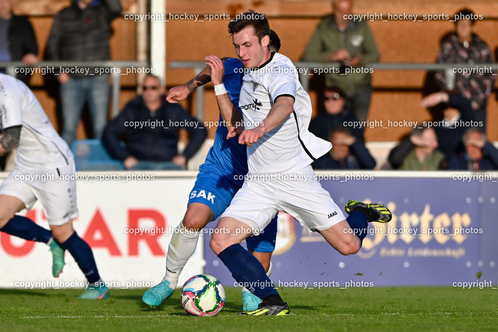 SAK vs. ATUS Velden 19.4.2024 | #11 Marco Raunegger ATUS Velden, SAK vs. ATUS Velden 19.4.2024, SAK vs. ATUS Velden am 19.04.2024 in Klagenfurt (Sportpark Welzenegg), Austria, (Photo by Bernd Stefan)