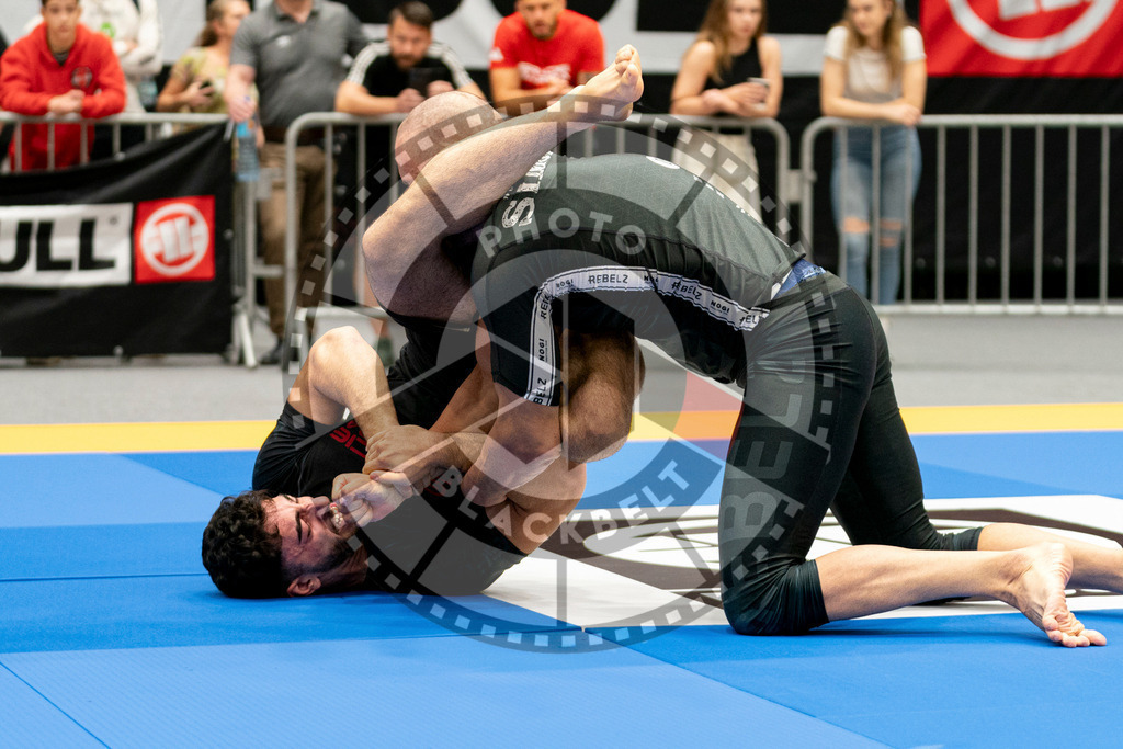 20230916PBB0822 | Fighters compete during the grappling tournement ADCC Trials (European, Middle East and African Championship) in Warsaw, Poland, on September 16, 2023.