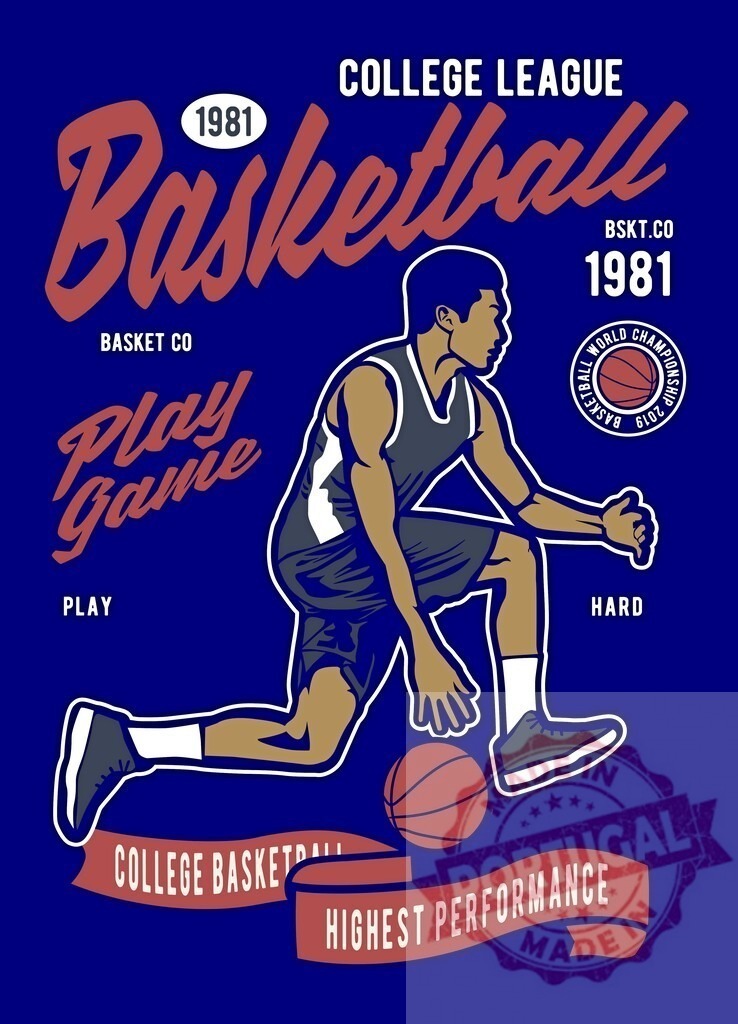 College league basketball player dribbling, playing game hard | Basketball player dribbling ball, showing highest performance and college league spirit - Realized with Pictrs.com