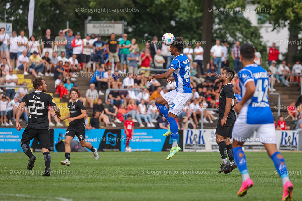 Giessen_Darmstadt (266) | 16.07.2023; Testspiel; Waldstadion Gießen; FC Gießen - SV Darmstadt 98; Ergebnis: 2:0 (0:0)