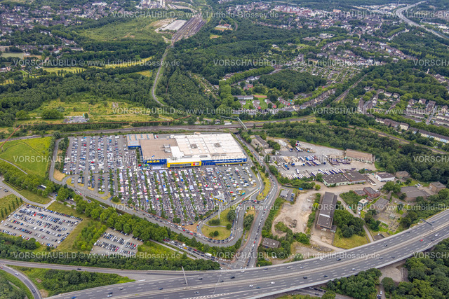 Duisburg240702292-Nord | Luftbild, Ikea Möbelmarkt und Trödelmarkt auf dem Parkplatz, Flohmarkt Marktstände, Duisburg-Nord, Beeck, Duisburg, Ruhrgebiet, Nordrhein-Westfalen, Deutschland
