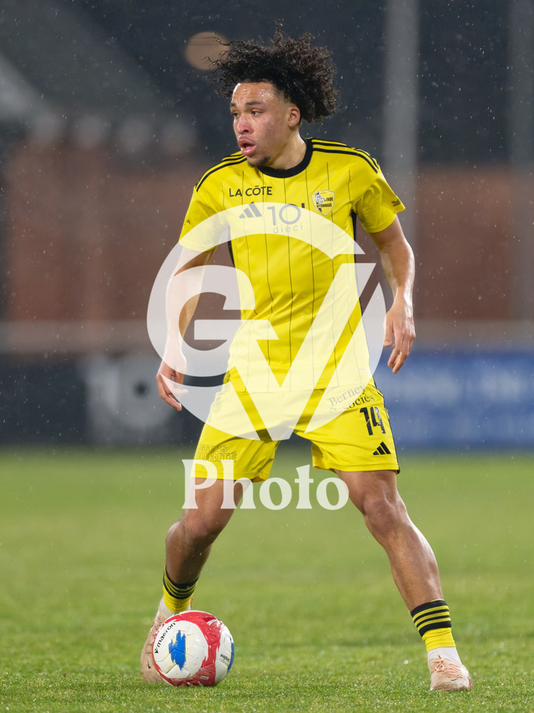 dieci Challenge League - FC Stade Nyonnais v Neuchatel Xamax FCS |  during the dieci Challenge League match between FC Stade Nyonnais and Neuchatel Xamax FCS at Centre sportif de Colovray in Nyon, Switzerland