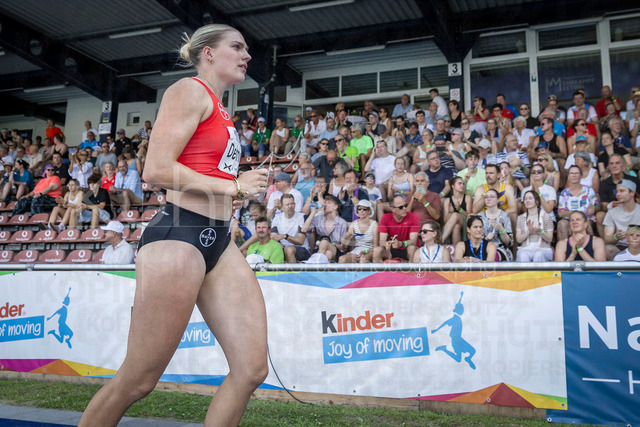 Multisport Event; Ratingen, 27.06.2026 | RATINGEN, GERMANY - JUNE 27, 2026 : Marie Dehning (GER / Germany) competing during the Multisport Event at Stadion Ratingen on June 27, 2026 in Ratingen, Germany.