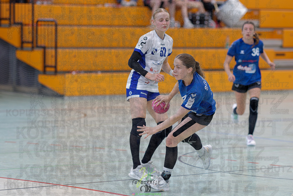 Quali-Turnier JBL wJA; TuS Steißlingen - SG Kappelwindeck/Steinbach | Quali-Turnier JBL wJA; TuS Steißlingen - SG Kappelwindeck/Steinbach am 31.05.2025 in Oberkleen (Weidig-Halle)Photo © 2025 - Jörg Heinrich - Realisiert mit Pictrs.com