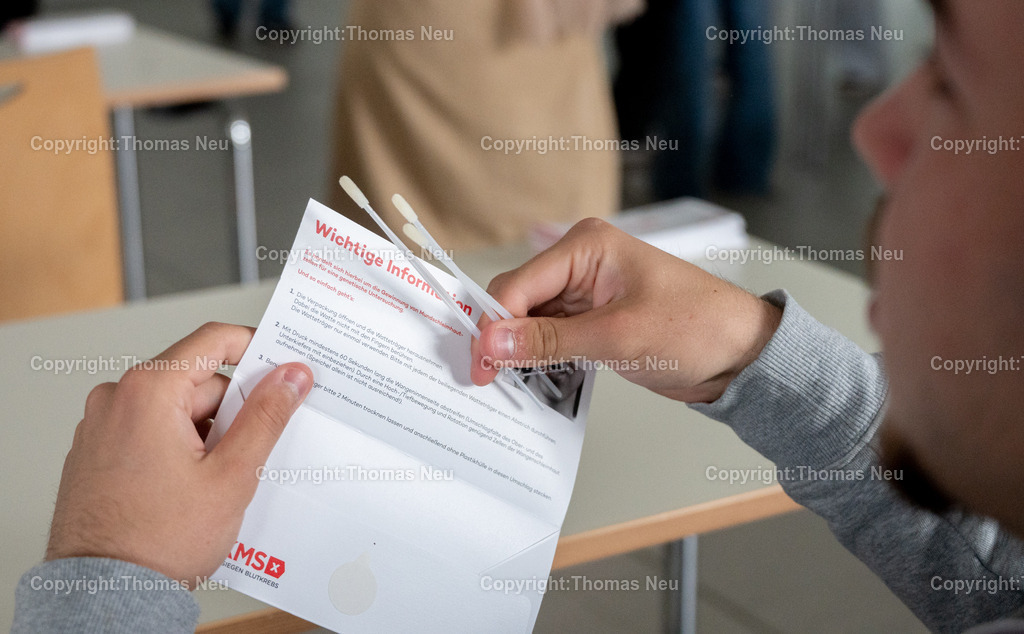 DSC_8068 | bbe, Typisierung an der Karl Kübel Schule, ,, Bild: Thomas Neu