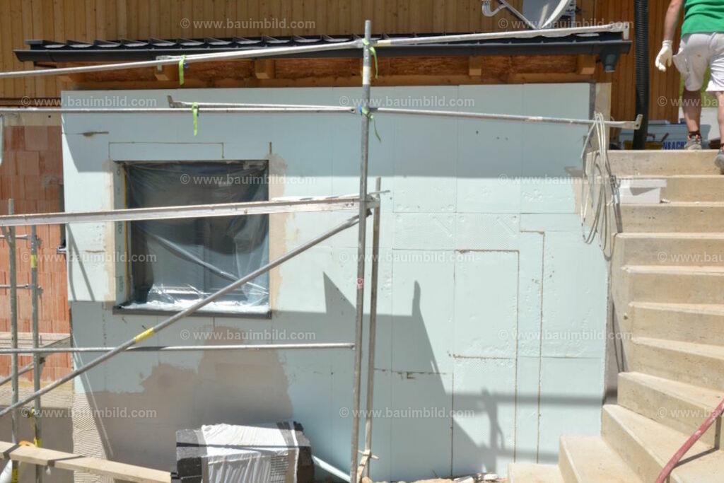 bib-lg18-putzarbeiten-0235 | Nach LV-Leistungsgruppen sortierte Detailfotos über den Bau eines Hauses. Alle Hausbau-Bilder direkt vom Urheber und Autor der Website Haus-Selber-Bauen.com