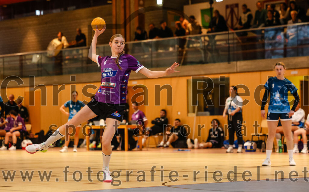 2024-03-09_095_SpVgg_Altenerding_gegen_Eintracht_Dachau-Karlsfeld | Erding, Deutschland, 09.03.2024:
Handball, Bezirksoberliga Frauen Altbayern 2023 / 2024, 17. Spieltag, SpVgg Altenerding gegen Eintracht Dachau-Karlsfeld, Endergebnis: 26:25

Grit Kschischow (SpVgg Altenerding, #4)

Foto: Christian Riedel / fotografie-riedel.net