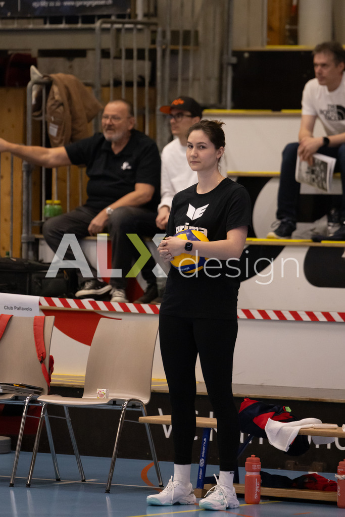 Volleyball I Frauen I Saison 2025-2026 I Volleyball NLA | Women I 1/2 Finals I  VC Kanti Schaffhausen - Sm'Aesch Pfeffingen I 07.03.2026 | 18 Martina Koch (CH) (VC Kanti Schaffhausen) – Mitte - Realisiert mit Pictrs.com