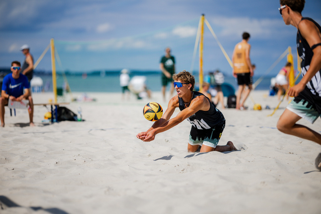 Beachvolleyball I Saison 2026 I Deutsche Meisterschaft U19 I 3. Tag | Jasper Lorenz Fotografie - Realisiert mit Pictrs.com