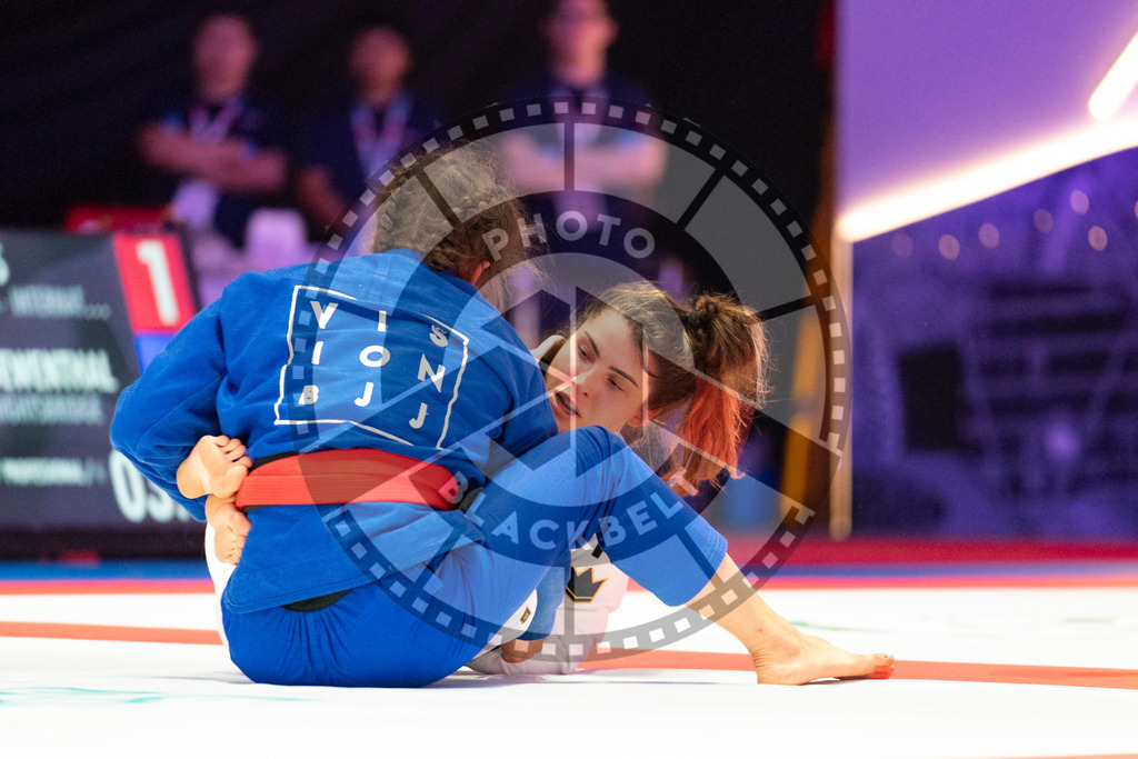 20231109PBB4254 | Fighters compete during the AJP World Professional Championship in the Mubadala Arena in Abu Dhabi, Arab United Emirates, on November 9, 2023.