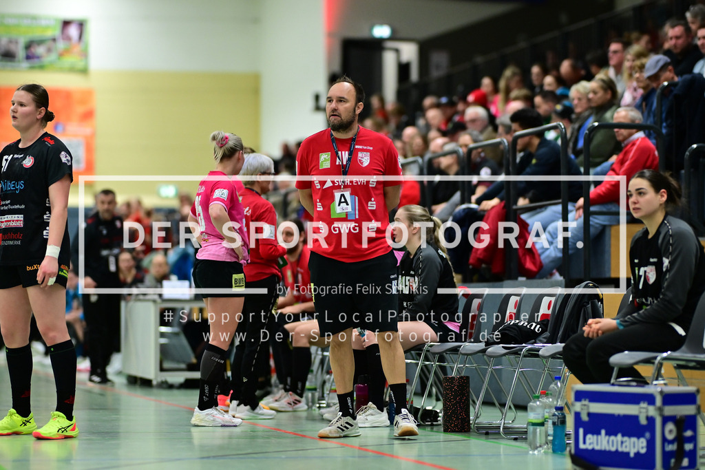 Handball I Frauen I Saison 2024-2025 I 2. HBF I 16. Spieltag I HL Buchholz 08-Rosengarten - SV Union Halle-Neustadt I 072448 | Der Sportfotograf. - Realisiert mit Pictrs.com
