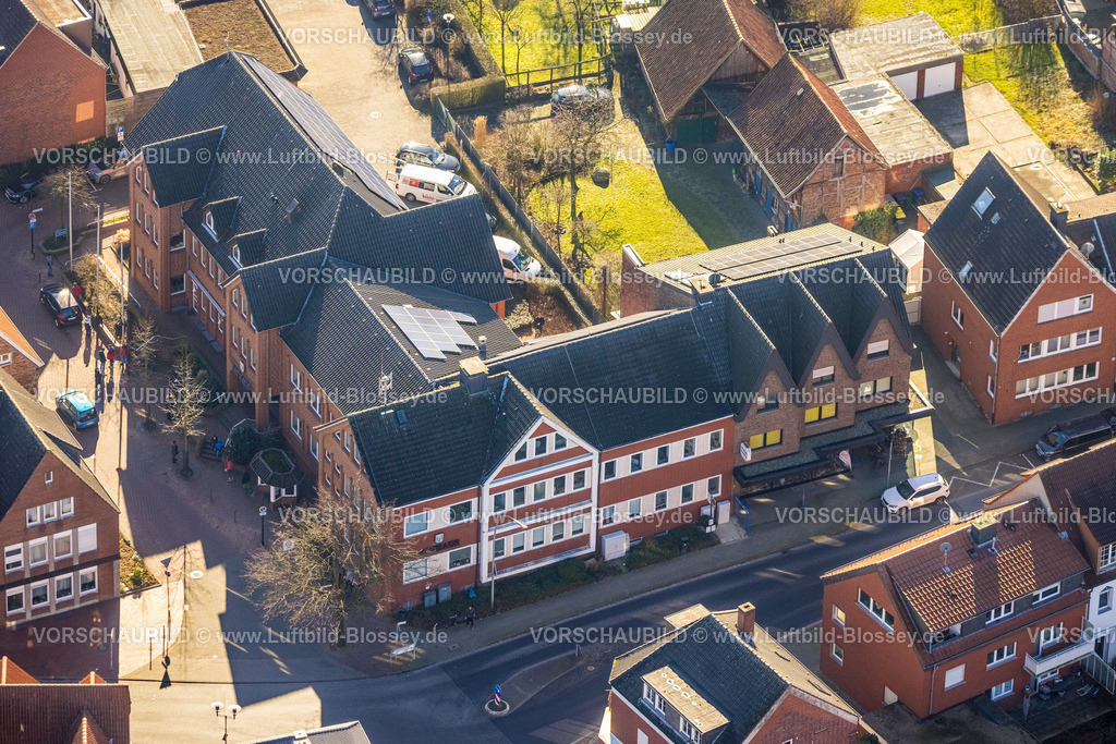 Nordkirchen230206259 | Luftbild, Rathaus, Nordkirchen, Münsterland, Nordrhein-Westfalen, Deutschland