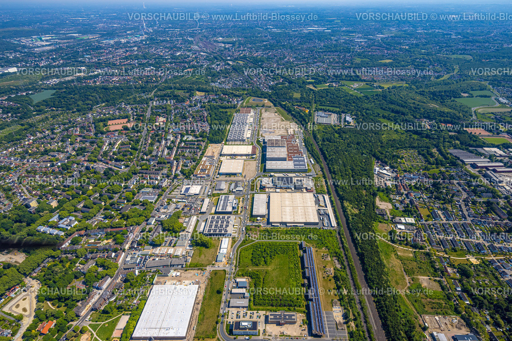 Gelsenkirchen250505034 | Luftbild, Gewerbegebiet Industriepark Schalker Verein, Europastraße, Bulmke-Hüllen, Gelsenkirchen, Ruhrgebiet, Nordrhein-Westfalen, Deutschland