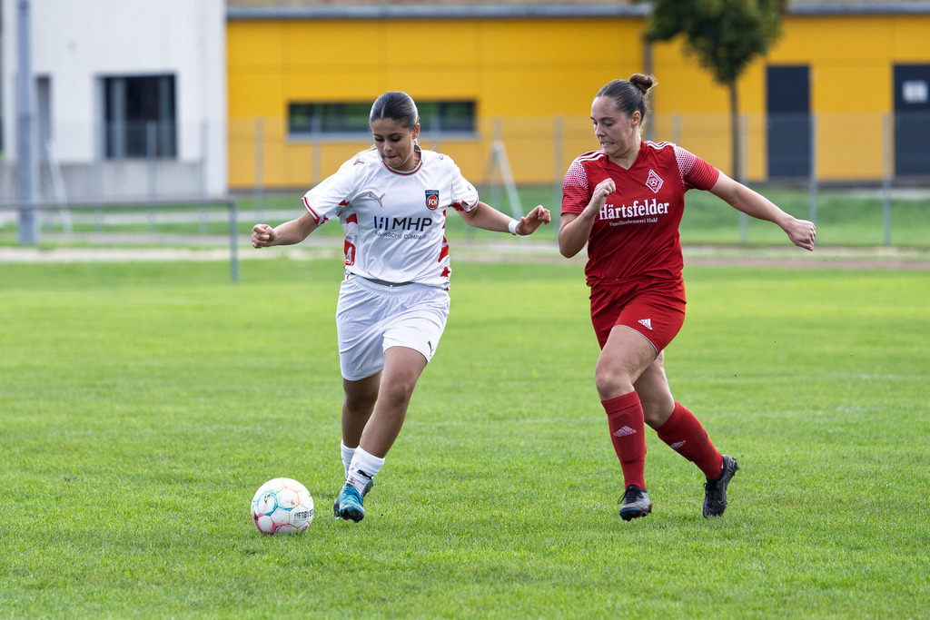 HÄRFCH_250914_8749 | FC Härtsfeld 03 vs. 1.FC Heidenheim 1846 II, Fußball, Frauen, Bezirksliga, 2025/2026, 1. Spieltag, 14.09.2025 in Dischingen(Foto: Michael Bulling) - Realisiert mit Pictrs.com