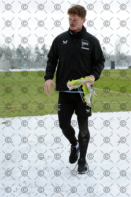 RGE_8586b | Hertha BSC, 2.Bundesliga, Herren, Training, Saison 2025/26, im Bild Sebastian Groenning ( Hertha BSC ), Mittwoch  28.01. 2026,   Fotograf:   Ralf Gebhardt - Realisiert mit Pictrs.com