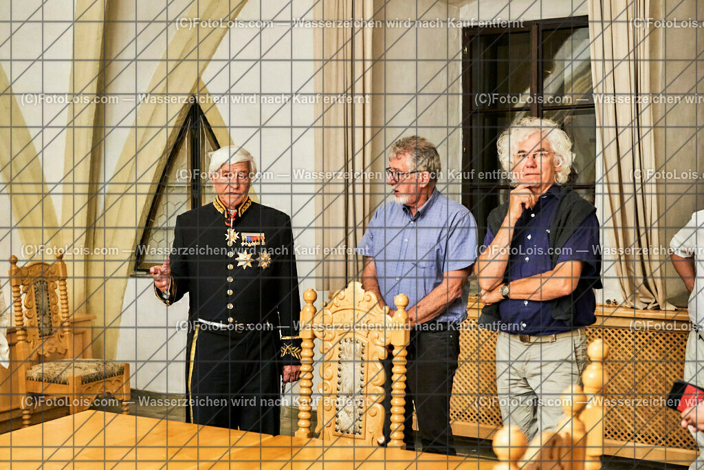 ALS2076_Jeanne de Ferrette_Refektorium | (C)FotoLois.com, Alois Spandl, 700stes Hochzeitsjubiläum - Albrecht II. mit Johanna von Pfirt in Thann (FR) im März 2024. Empfang des Organistionskommitees aus der Region Ferrette (Pfirt)/Thann aus dem Elsass mit Empfang durch die Stadtgemeinde und Bezirkshauptmannschaft Scheibbs im Schloss Scheibbs und anschließender Kranzniederlegung in der Kartausenkirche über der Krypta des Gründerehepaares durch Mitglieder des Templer Ordens, Fr 22. September 2023.