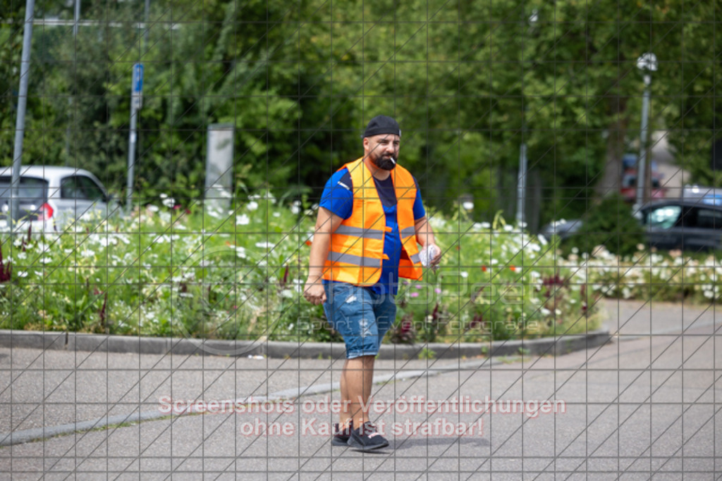 20250706_140021_0053 | #,TSG Salach (blau) vs. 1.FC Heidenheim (rot), Fußball, Freundschaftsspiel - WfV, Saison 2025/2026, Rasensportplatz, Staufenecker Str. 41, 73084 Salach, 06.07.2025 - 15:30 Uhr,Foto: PhotoPeet-Sportfotografie/Peter Harich