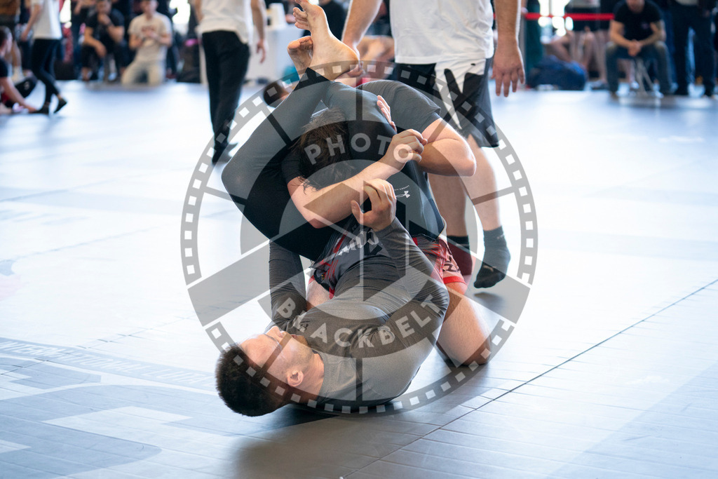 20240309PBB5642 | Fighters compete during the International Luta Livre (ILLCS) Spring Championship in Hannover, Germany, on March 9, 2024.