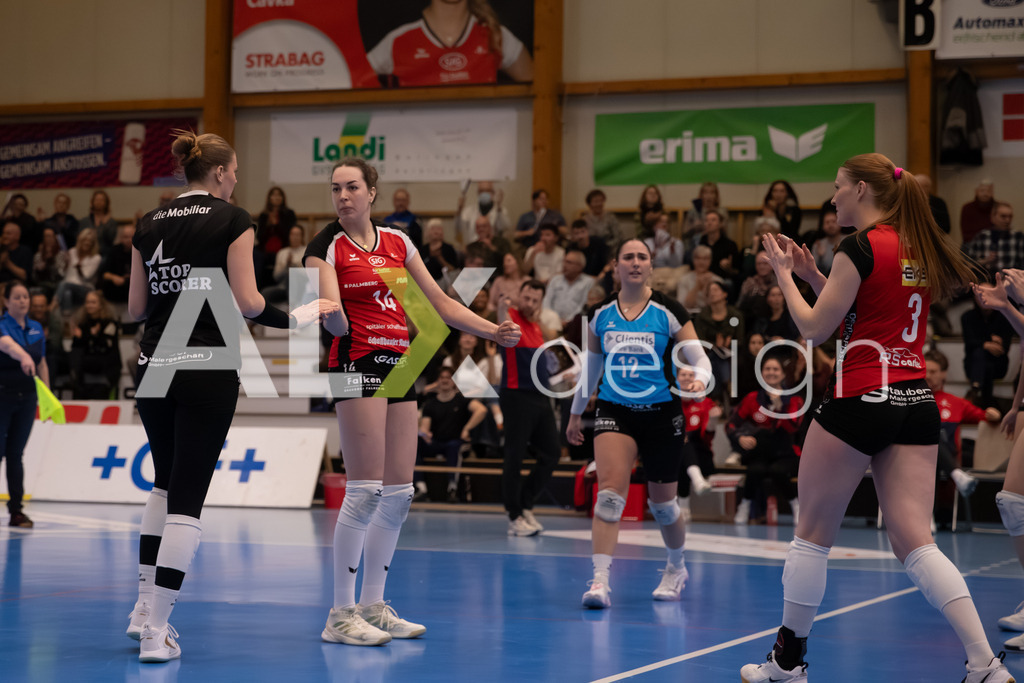Volleyball I Frauen I Saison 2025-2026 I Volleyball NLA | Women I Round 16 I VC Kanti Schaffhausen - Viteos NUC I 31.01.2026 | 14 Josipa Marković (HR) (VC Kanti Schaffhausen) – Aussen - Realisiert mit Pictrs.com