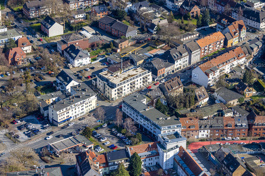 Hamm230215780 | Luftbild, Südstern-Rohbau, Werler Straße, Mitte, Hamm, Ruhrgebiet, Nordrhein-Westfalen, Deutschland