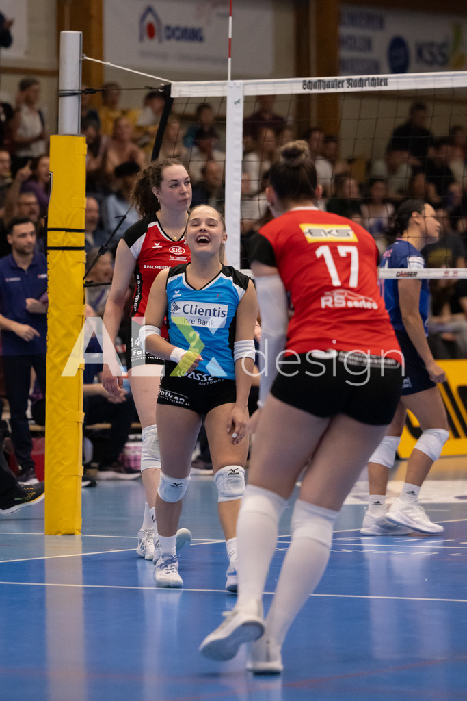 Volleyball I Frauen I Saison 2025-2026 I Volleyball NLA | Women I 1/2 Finals I  VC Kanti Schaffhausen - Sm'Aesch Pfeffingen I 22.03.2026 | 2 Kimi Schnegg (CH) (VC Kanti Schaffhausen) – Libera - Realisiert mit Pictrs.com