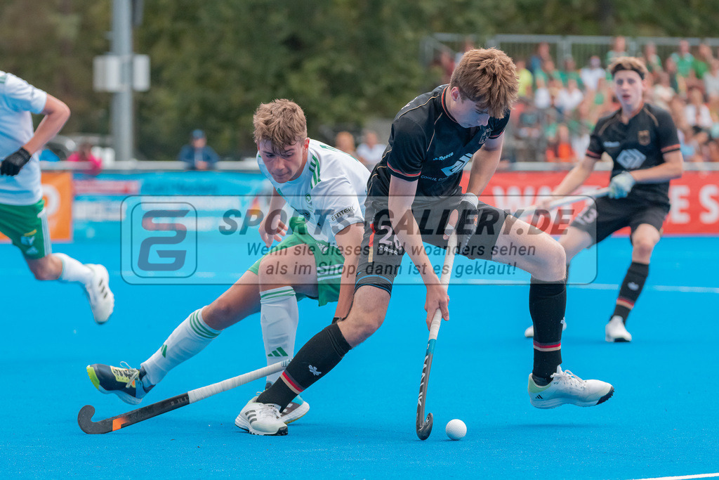 HK_20230713_102037 | Euro Hockey MU18 Germany vs Ireland Championship Girls &amp; Boys am 13.7.2023 CHTC , Krefeld ,