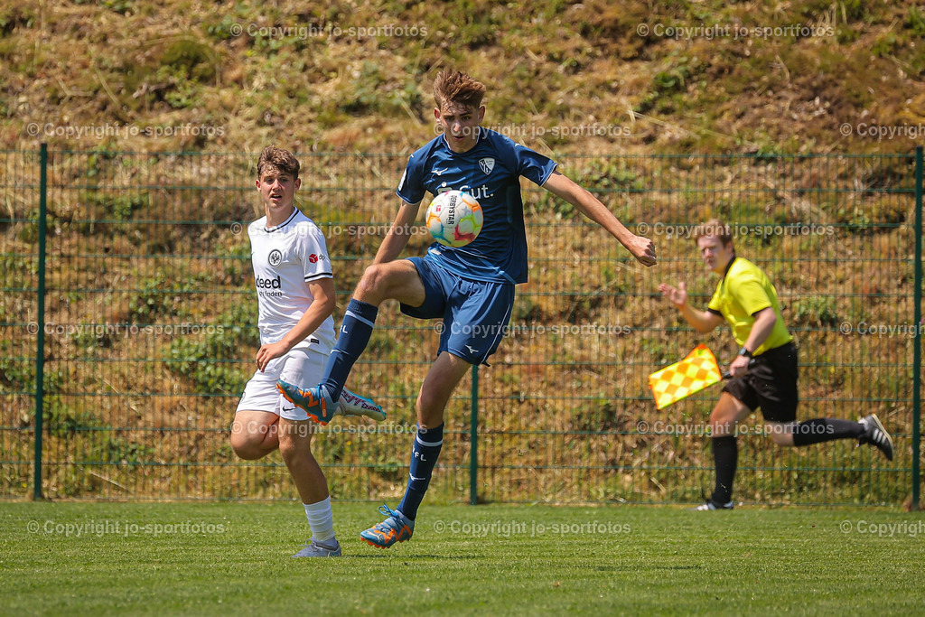 BQ3I6262 | 17.06.2023; Testspiel; Rasenplatz Offdilln; VfL Bochum U17 - Eintracht Frankfurt U17; Ergebnis: 3:1 (1:1)