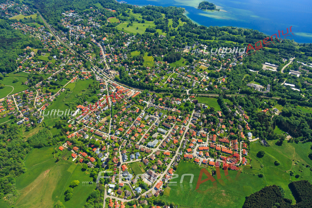 Luftbild von  Feldafing - Luftaufnahme wurde 2015 von https://frankenair.de mittels Flugzeug (keine Drohne) erstellt - die Geschenkidee