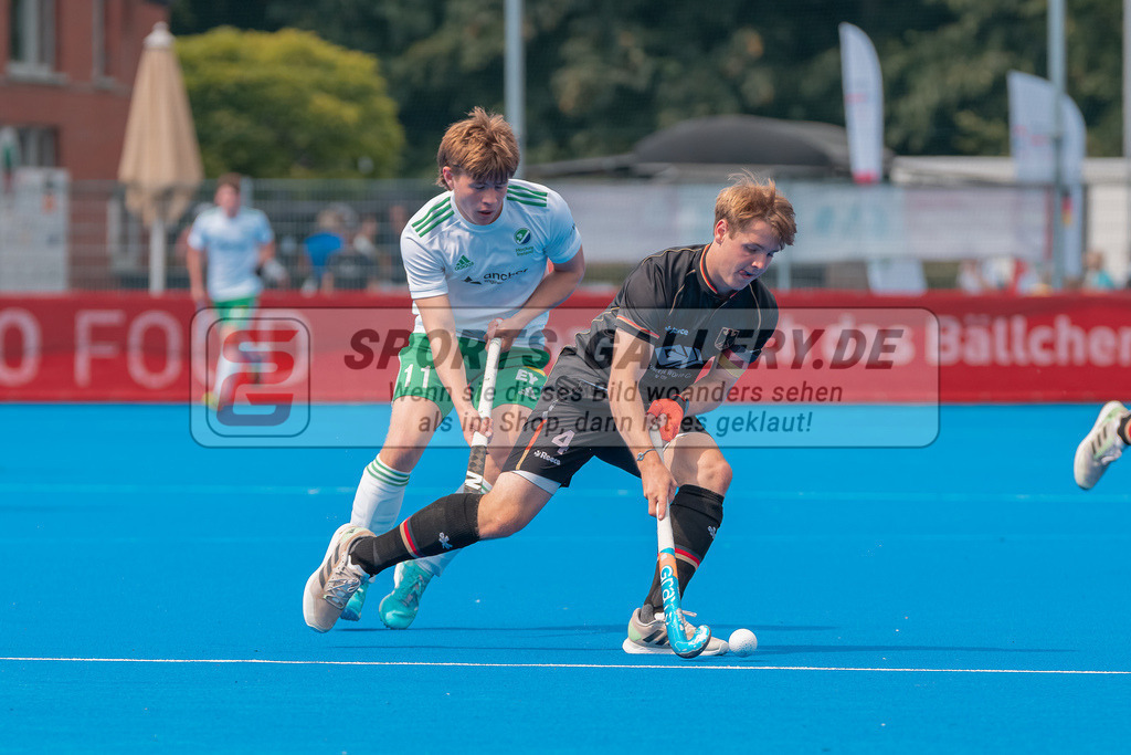 HK_20230713_101940 | Euro Hockey MU18 Germany vs Ireland Championship Girls &amp; Boys am 13.7.2023 CHTC , Krefeld ,
