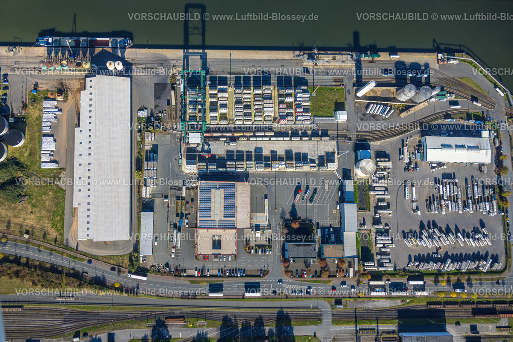 Hamm241015491 | Luftbild, Hammer Hafen am Datteln-Hamm-Kanal, Firma Lanfer Logistik, Maxi Terminal, Hafenstraße, Verladung von Flüssigkeits Containern, Hamm, Ruhrgebiet, Nordrhein-Westfalen, Deutschland