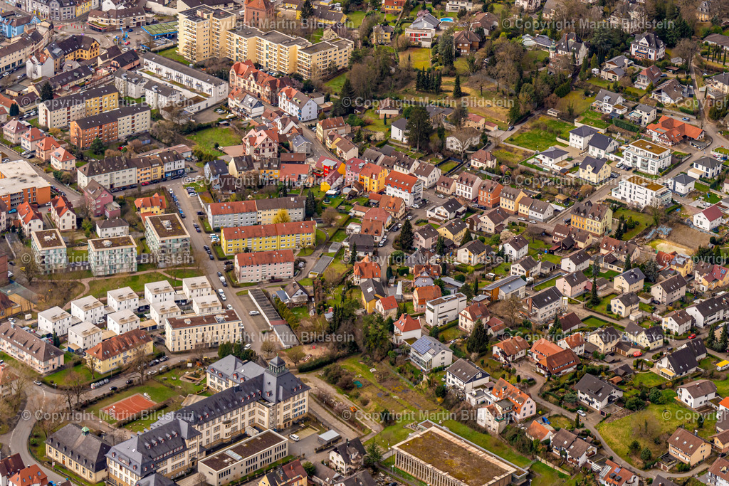Lahr-1-12-03-23-1-12 | Bilder Fotos Luftbilder Luftaufnahmen Deutschland Süden Westen Schwarzwald Baden Württemberg  