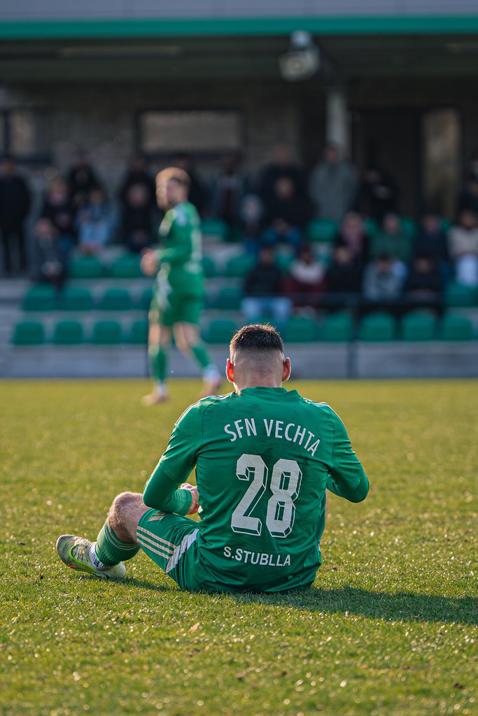 Fußball I Herren I Saison 2025-2026 I Landesliga Weser-Ems I 20. Spieltag I SFN Vechta - SV GW Mühlen I 15.03.20260013 | jns.sportfotos - Realisiert mit Pictrs.com