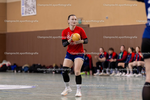 Handball I Damen I Saison 2025-2026 I Verbandsliga Süd I 15. Spieltag I HSG Kalkberg 06 - HSG Holsteinische Schweiz 053 | Merle Rathke (8, HSG Holsteinische Schweiz) - Realisiert mit Pictrs.com