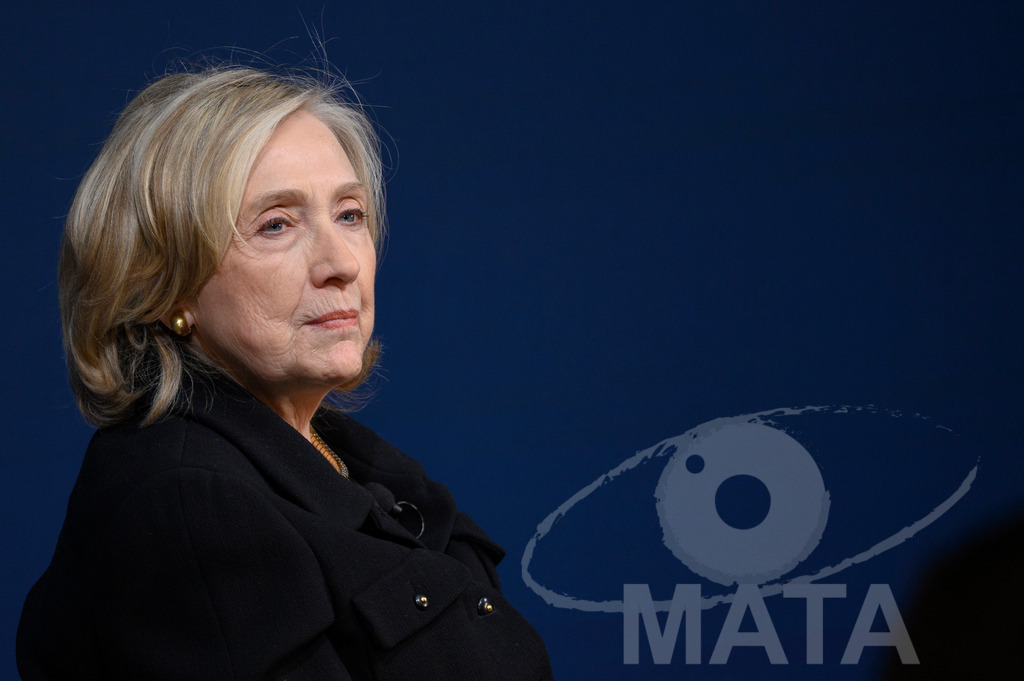 _DWI2825 | Die US-Politikerin Hillary Clinton auf der Veranstaltung Bridging Scholarship and Statecraft im Rahmen der Münchner Sicherheitskonferenz 2026. München, 13.02.2026 Bayern Deutschland  - Realisiert mit Pictrs.com