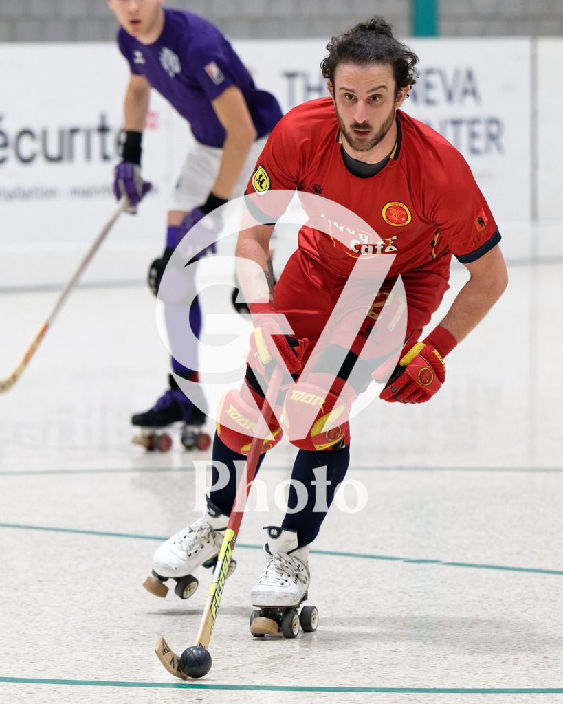 LNA - Geneve RHC v RC Biasca |  during the LNA match between Geneve RHC and RC Biasca at Centre Sportif Queue D'Arve in Geneve, Switzerland