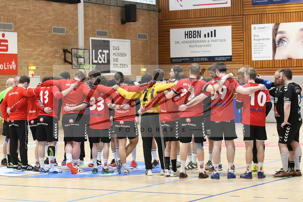 20200125_HSGHGJ_0004 | Handball, Herren:   beim Spiel der Landesliga zwischen HSG Osnabrück vs. HG Jever/Schortens am 25.01.2020 in der OSC-Halle in Osnabrück, Deutschland.(Foto von Nico Paetzel) - Realisiert mit Pictrs.com