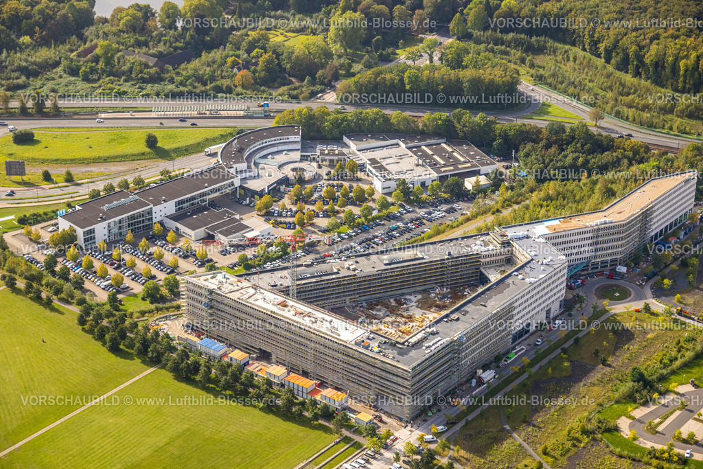 Dortmund231000262 | Luftbild, Technologiepark Gewerbegebiet Phoenix West, Baustelle Materna Hauptzentrale, BMW Niederlassung Dortmund, Hörde, Dortmund, Ruhrgebiet, Nordrhein-Westfalen, Deutschland