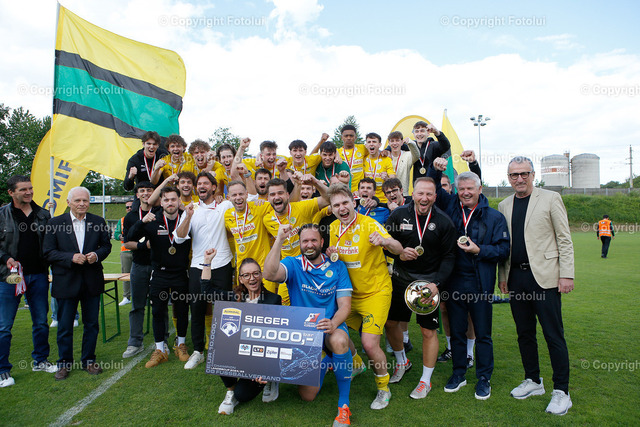 A_LUI_290525-08 | SPORT FUSSBALL ADMIRAL LANDESCUP FINALE 2025 SEDDA BAD SCHALLERBACH-UNION VOECKLAMARKT 29.05.2025 IM BILD:UNION VOECKLAMARKT FOTOLUI