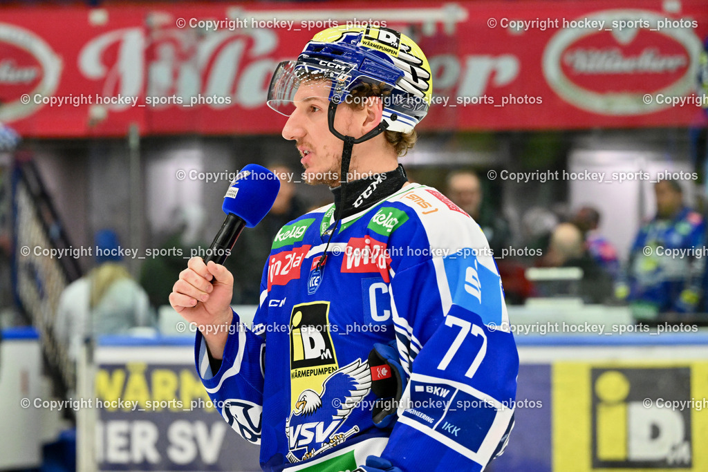 EC IDM WÄRMEPUMPEN VSV vs. MOSER MEDICAL GRAZ99ERS | #77 Philipp Lindner EC VSV, EC IDM WÄRMEPUMPEN VSV vs. MOSER MEDICAL GRAZ99ERS, EC IDM WÄRMEPUMPEN VSV vs. MOSER MEDICAL GRAZ99ERS am 17.03.2026 in Villach (Stadthalle Villach), Austria, (Photo by Bernd Stefan)