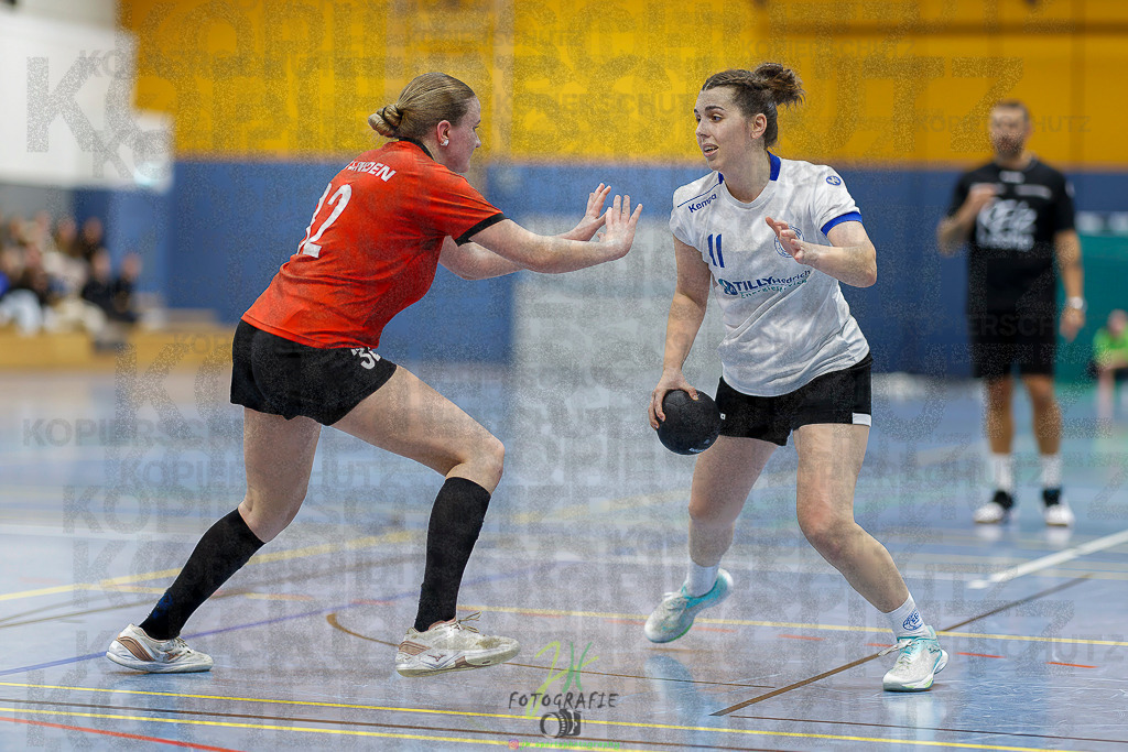 Frauen 2. Bezirksklasse; SG Rechtenbach - HSG Linden II | Frauen 2. Bezirksklasse; SG Rechtenbach - HSG Linden II am 16.11.2025 in Rechtenbach (Sporthalle Rechtenbach)Photo © 2025 - Jörg Heinrich - Realisiert mit Pictrs.com