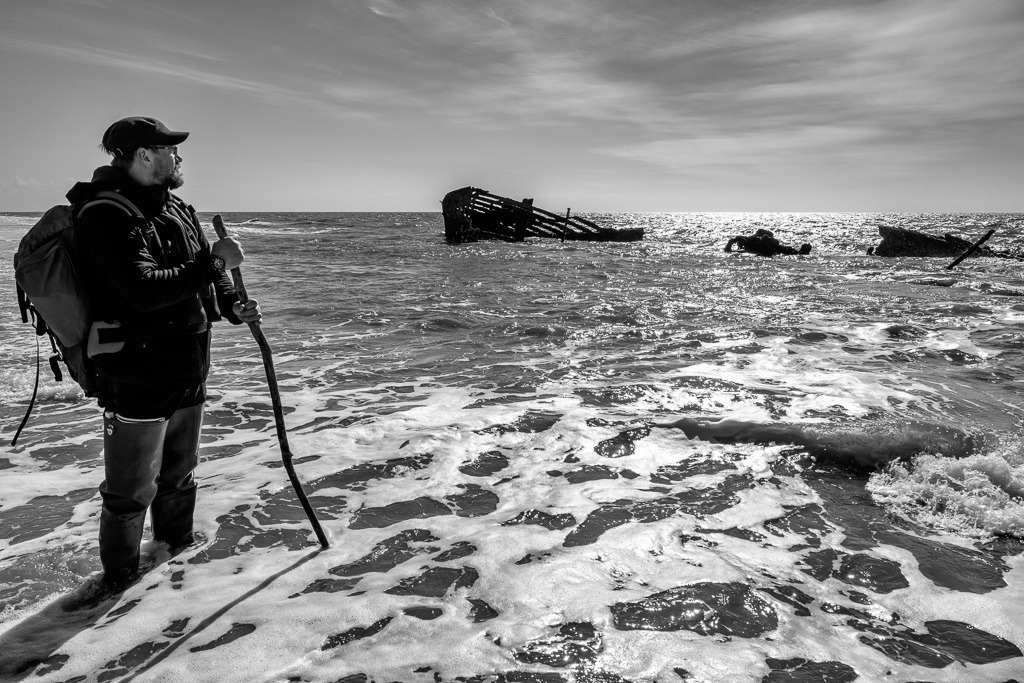 Das Wrack der Ulpiano auf Süderoogsand © Holger Rüdel | Der Online-Shop von Holger Rüdel. Ausgewählte Fotografien als FineArt-Prints bestellen: Bildreportagen, Landschaften, Wildlife, History, Infrarot-Motive in Schwarzweiß und Verschiedenes.  - Realisiert mit Pictrs.com