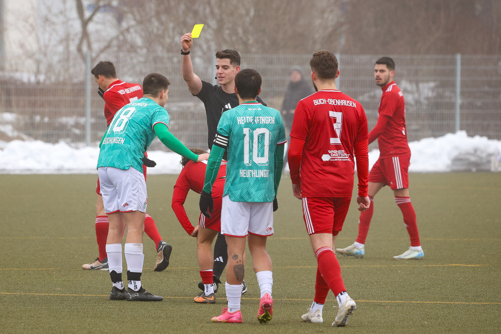 Heldenfingen-Buch_260131_6414 | SG Heldenfingen/Heuchlingen vs. TSV Buch, Fußball, Herren, Freundschaftsspiel, 2025/2026, 31.01.2026 in Söhnstetten, Kunstrasenplatz (Foto: Michael Bulling) - Realisiert mit Pictrs.com