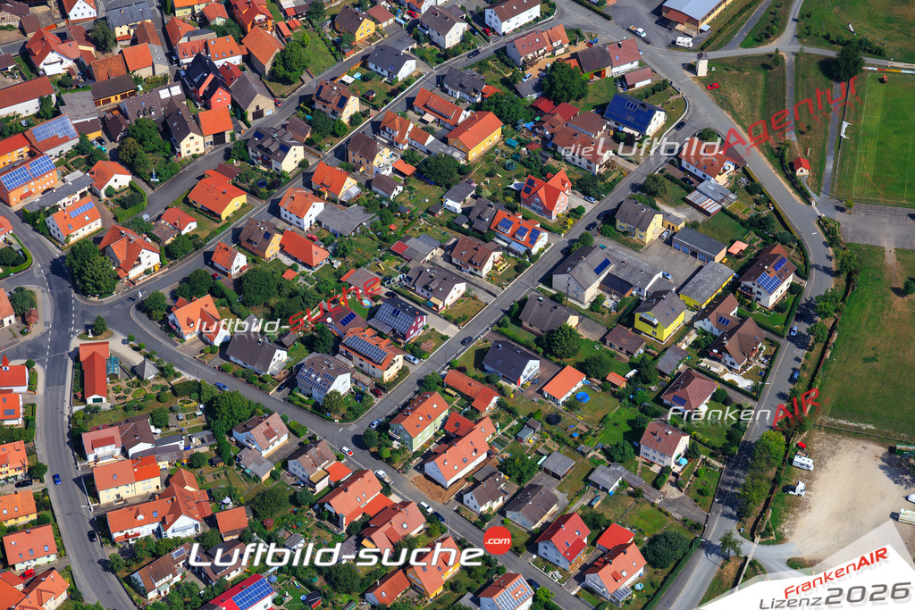 Die Luftaufnahme Ebing -  wurde vom UL-Flugzeug (keine Drohne) aus fotografiert.Hohe Druck- Auflösung-die Geschenkidee!
